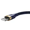 Kabel Lightning Baseus CALKLF-CV3 2m Niebieski Złoty