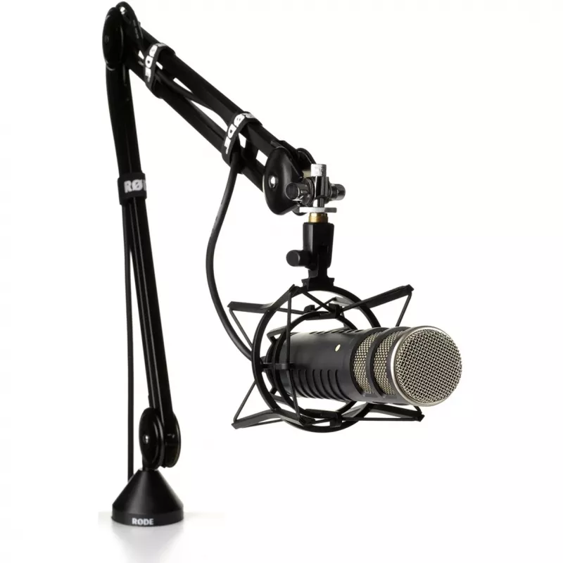 Studyjny mikrofon dynamiczny RØDE Procaster — przewodowy, mini XLR (3-pin), 75–18 000 Hz, 32 Ω, -56 dB, czarny, 695 g