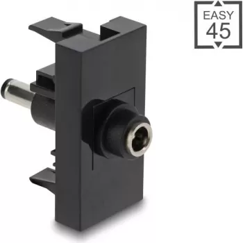 Zestaw wtyczek zasilacza DELOCK Easy 45 Moduł DC 5,5×2,1 mm i 5,5×2,5 mm