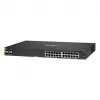 HPE Aruba Networking CX 6100 24G Class4 PoE 4SFP+ 370W Zarządzany L3 Gigabit Ethernet (10/100/1000) Power over Ethernet (PoE) 1U Czarny