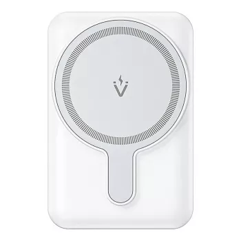 Power bank Vention FHSW0 5000 mAh Ładowanie bezprzewodowe 3 A USB-C Biały