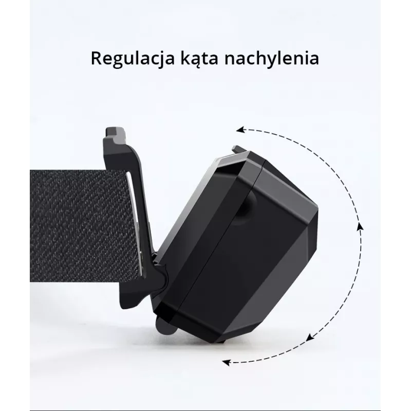 Latarka czołowa Libox LB0107 LED, czarna
