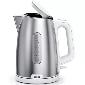 Czajnik elektryczny Braun WK 1500 1,7 l 2200 W stal nierdzewna, biały