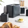 Zestaw pojemników kuchennych Salter BW126131EU7, 4-częściowy, hermetyczne metalowe i plastikowe pojemniki