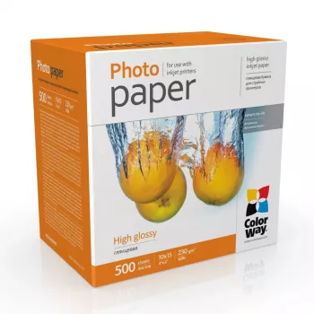 Papier fotograficzny ColorWay PG2305004R 230 g/m² 10x15 cm 500 arkuszy