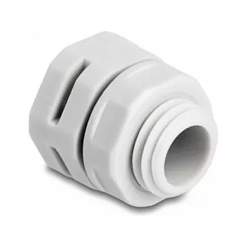 DeLOCK Zatyczka wentylacyjna M12 szara 2 szt. Poliamid 8 mm