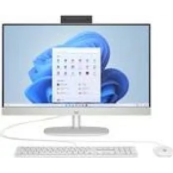 HP All-in-One PC 24-cr0112ng 23,8 cala FHD All-in-One PC, Intel N100, 8 GB RAM, 512 GB SSD, FreeDOS