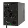 Qoltec 53042 zasilacz awaryjny (UPS) Online (podwójna konwersja) 1 kVA 800 W 2 gniazda wyjściowe AC