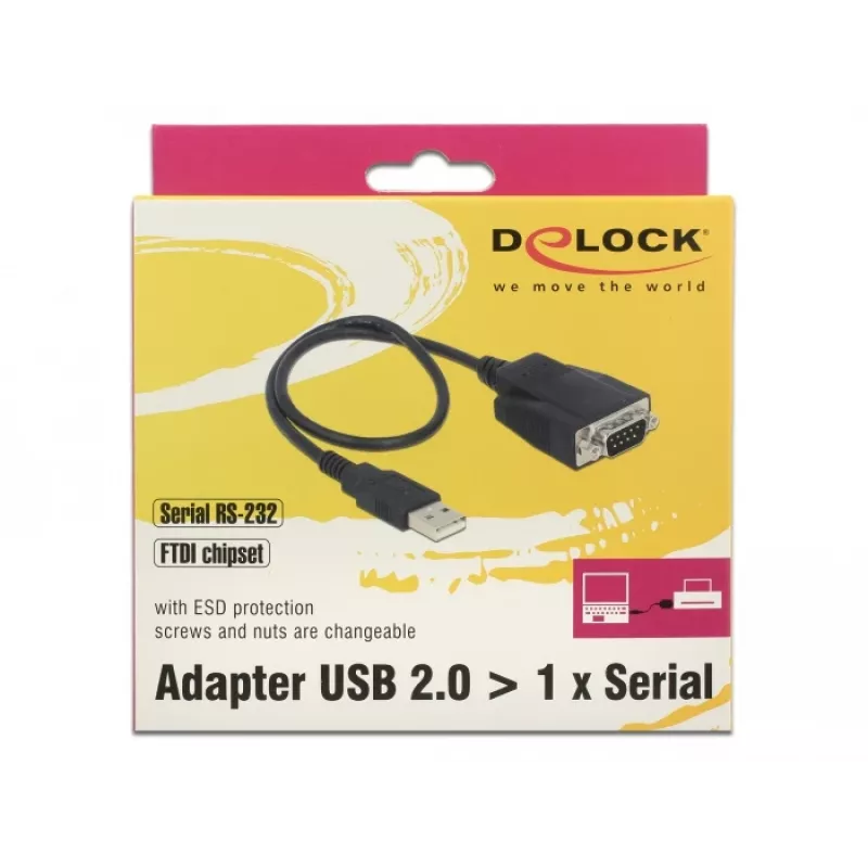 Stacja dokująca do laptopa DeLOCK 62958 USB Typ-A Czarny