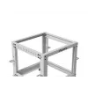 Szafa rack 19 9U 600x600-1100 regul. szara