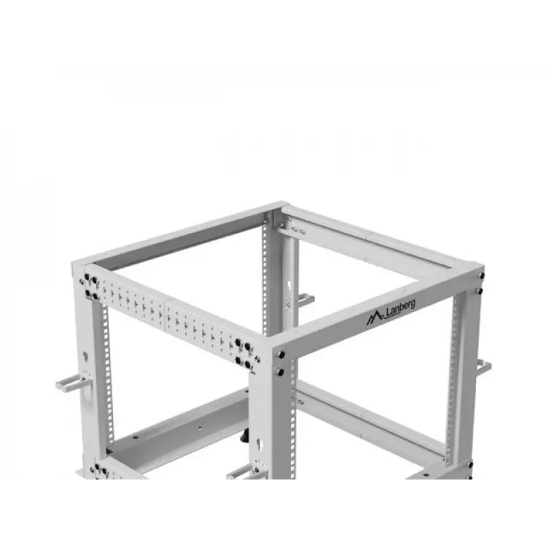 Szafa rack 19 9U 600x600-1100 regul. szara