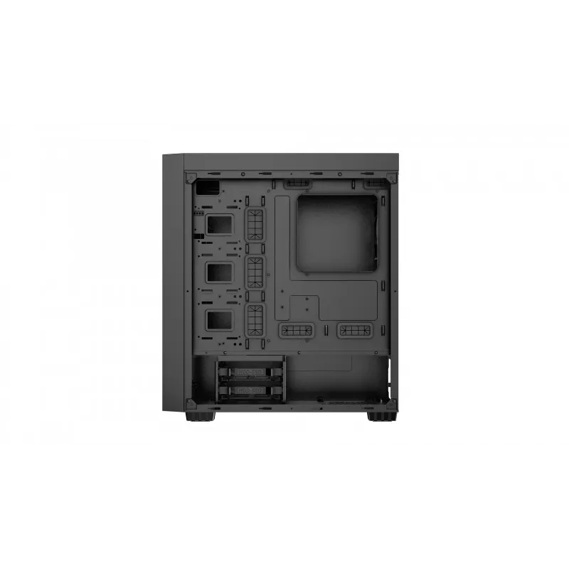 Obudowa komputerowa Gembird Fornax K500 ATX, Midi Tower, Czarny