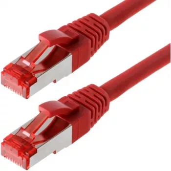 Kabel sieciowy Helos CAT6 S/FTP (PIMF) 3m Czerwony