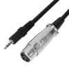 Przewodowy mikrofon PC MEDIA-TECH MT397K z wejściem XLR, statywem biurkowym, kablem 2,4 m, pasmem 20–20000 Hz, czułością -32 dB