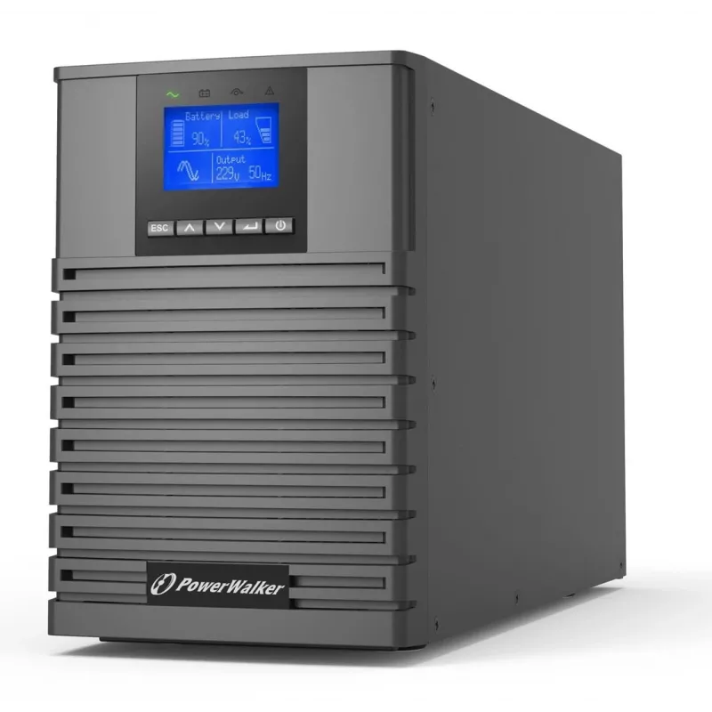 PowerWalker VFI 1000 ICT IoT Podwójna konwersja (Online) 1 kVA 1000 W 4 gniazda wyjściowe