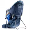 Nosidełko turystyczne Deuter Kid Comfort Pro, niebieskie, poliamid, maks. 22 kg, daszek przeciwsłoneczny, kieszeń boczna