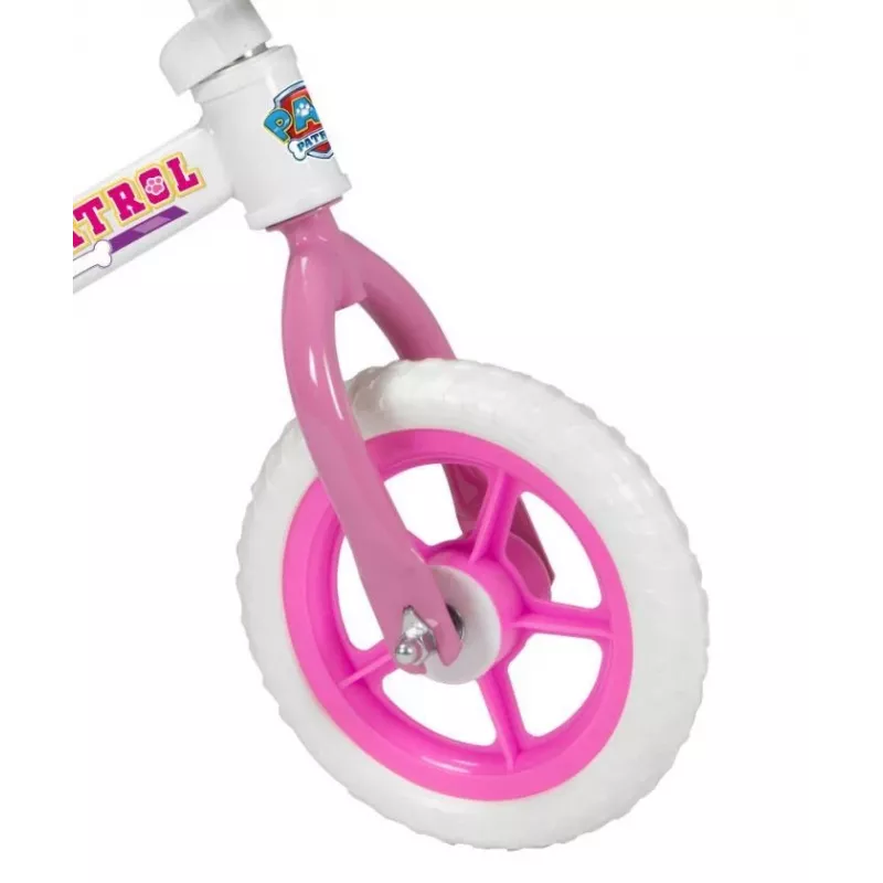 Rower miejski Toimsa PAW PATROL 25,4 cm (10 cali) rama stalowa — rowerek dziecięcy, biały wielokolorowy