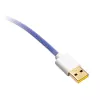 Ducky Premicord Afterglow Spiralny kabel, USB Type-C do Type-A - 1,8 m
