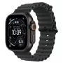 Smartwatch Apple Watch Ultra 3 GPS + Cellular 49mm Czarna Tytanowa Koperta Czarny Pasek Oceaniczny