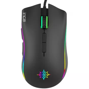 INCA Cian INCA ANAHITA RGB MAKRO KLAWISZE PROFESJONALNA MYSZ DO GIER