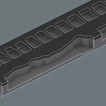 Wkład piankowy Zyklop 3/8'' 8000 C, zestaw