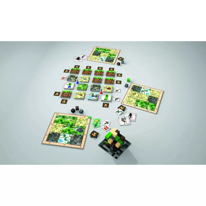 Minecraft Builder & Biomes, gra planszowa