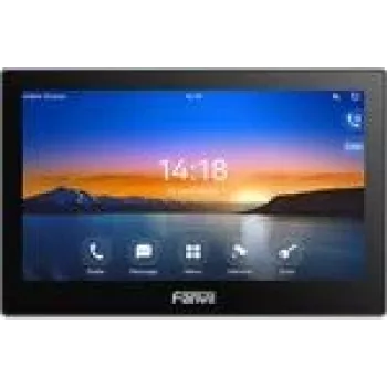 Fanvil I504W, 17,8 cm (7 cali), LCD, 1024 x 600 pikseli, 2 W, Czarny, Szybkie Ethernet