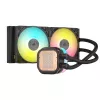 Chłodzenie cieczą All-in-one Corsair iCUE LINK TITAN RX RGB 12 cm Czarny