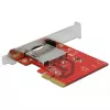 DeLOCK PCI Express > 1x zewnętrzny slot CFexpress - Czytnik kart (CF) - PCI Express x4 3.0 (91748)