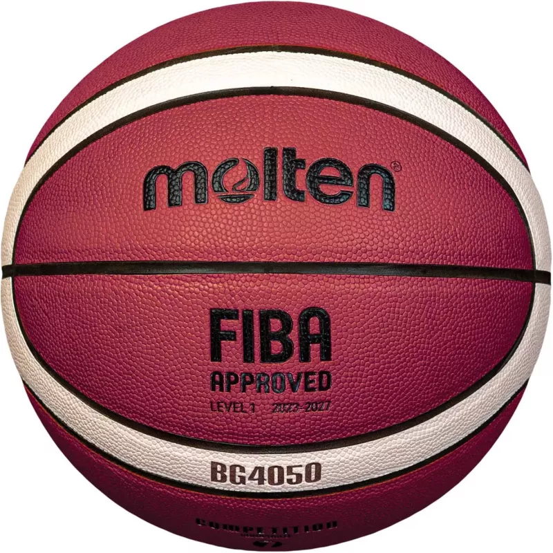 Piłka do koszykówki Molten Brązowa B7G4050 Fiba 7