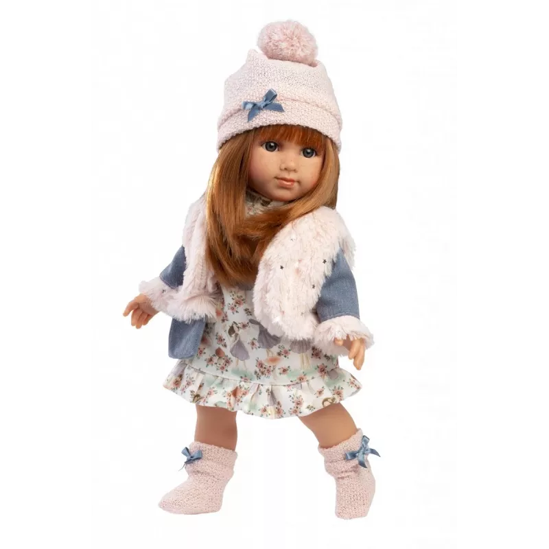 Lalka Llorens Nicole 35 cm — realistyczne cechy, miękkie ciało, lalka bobas