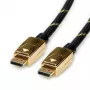 ROLINE 11.04.5920 Kabel DisplayPort 1 m Czarny - Złoty (11.04.5920)