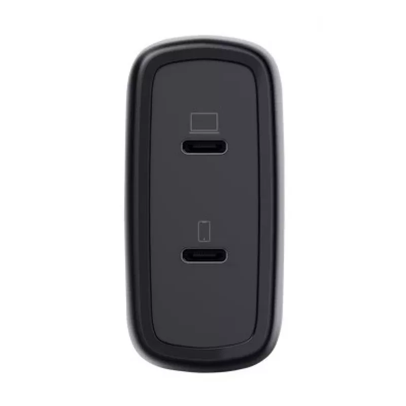 Ładowarka Trust Maxo 65W 2-portowa USB-C GaN szybkie ładowanie czarna
