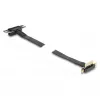 DeLOCK Karta rozszerzająca PCI Express x1 męski 90° kątowy do gniazda x1 90° kątowego z kablem 60 cm