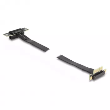 DeLOCK Karta rozszerzająca PCI Express x1 męski 90° kątowy do gniazda x1 90° kątowego z kablem 60 cm