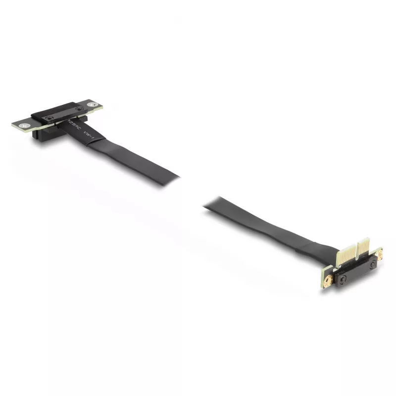 DeLOCK Karta rozszerzająca PCI Express x1 męski 90° kątowy do gniazda x1 90° kątowego z kablem 60 cm