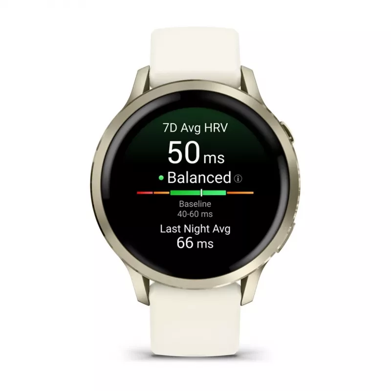 Smartwatch GARMIN Venu 4, koperta 41 mm w kolorze złotym, 1,2 cala AMOLED 390×390, GPS, Wi‑Fi, 5 ATM, bateria do 10 dni