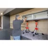 Regulowany wspornik sufitowy i montażowy Bessey STE90 575–910 mm z uchwytem pompowym