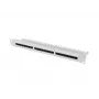 Patch panel LANBERG PPUA-1124-S 24-portowy 1U 19 cali Kategoria 6A UTP