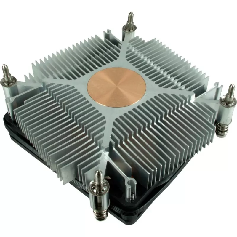 Cooler Dynatron Argus T-200 Procesor 8 cm Czarny Pomarańczowy