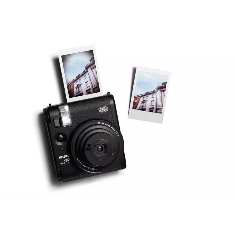 Aparat natychmiastowy Fujifilm Instax Mini 99 Czarny — zdjęcie 62×46 mm, film 86×54 mm, ogniskowa 60 mm