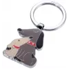 Brelok TROIKA metalowy wzór DOG & DOGGY KR18-05/BR