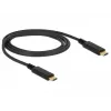 Kabel USB DeLOCK 85531 USB 3.2 Gen 2 1m USB C Czarny