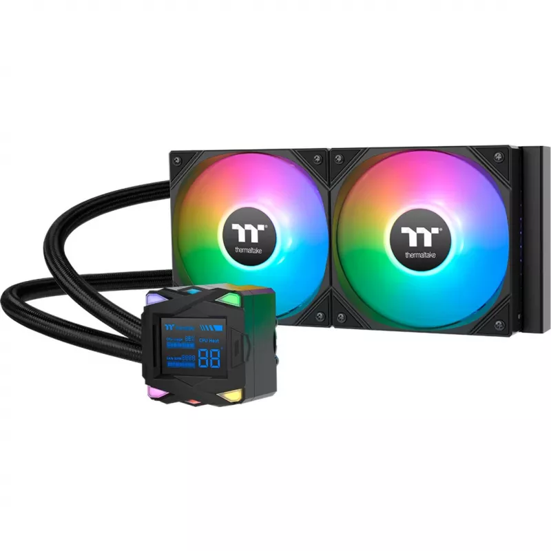 Zestaw chłodzenia cieczą Thermaltake LA240-S ARGB 12 cm czarny