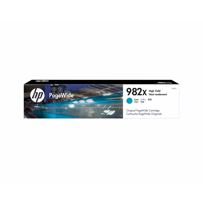 HP 982X High Yield Cyan Original PageWide Cartridge, Cyan, 1 szt., 16000 stron
