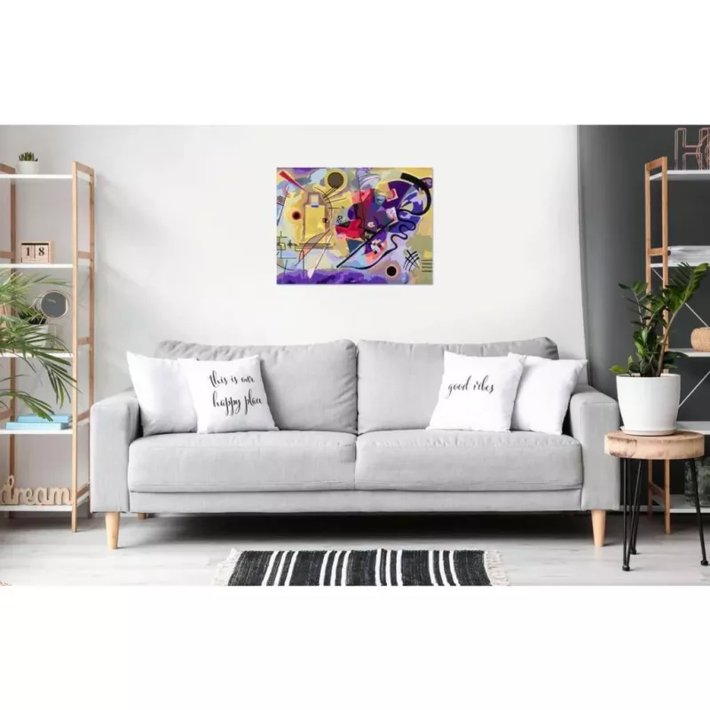 Ravensburger painting kit CreArt ART Collection Canvas Edition Kandinsky – żółty, czerwony, niebieski