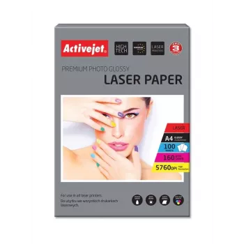 Papier fotograficzny ActiveJet AP4-160G100L A4 160 g/m² błyszczący 100 arkuszy