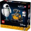 LEGO zestaw konstrukcyjny Disney Pixar WALL·E i EVE 43279 — 811 elementów, wysokość 130 mm, dla 18+