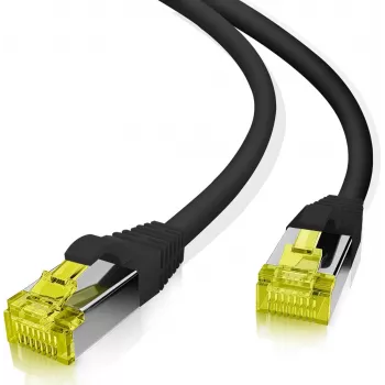 Patch kabel helos 263810 RJ-45, 25 m, S/FTP, Cat6a