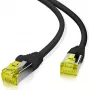 Patch kabel helos 263810 RJ-45, 25 m, S/FTP, Cat6a